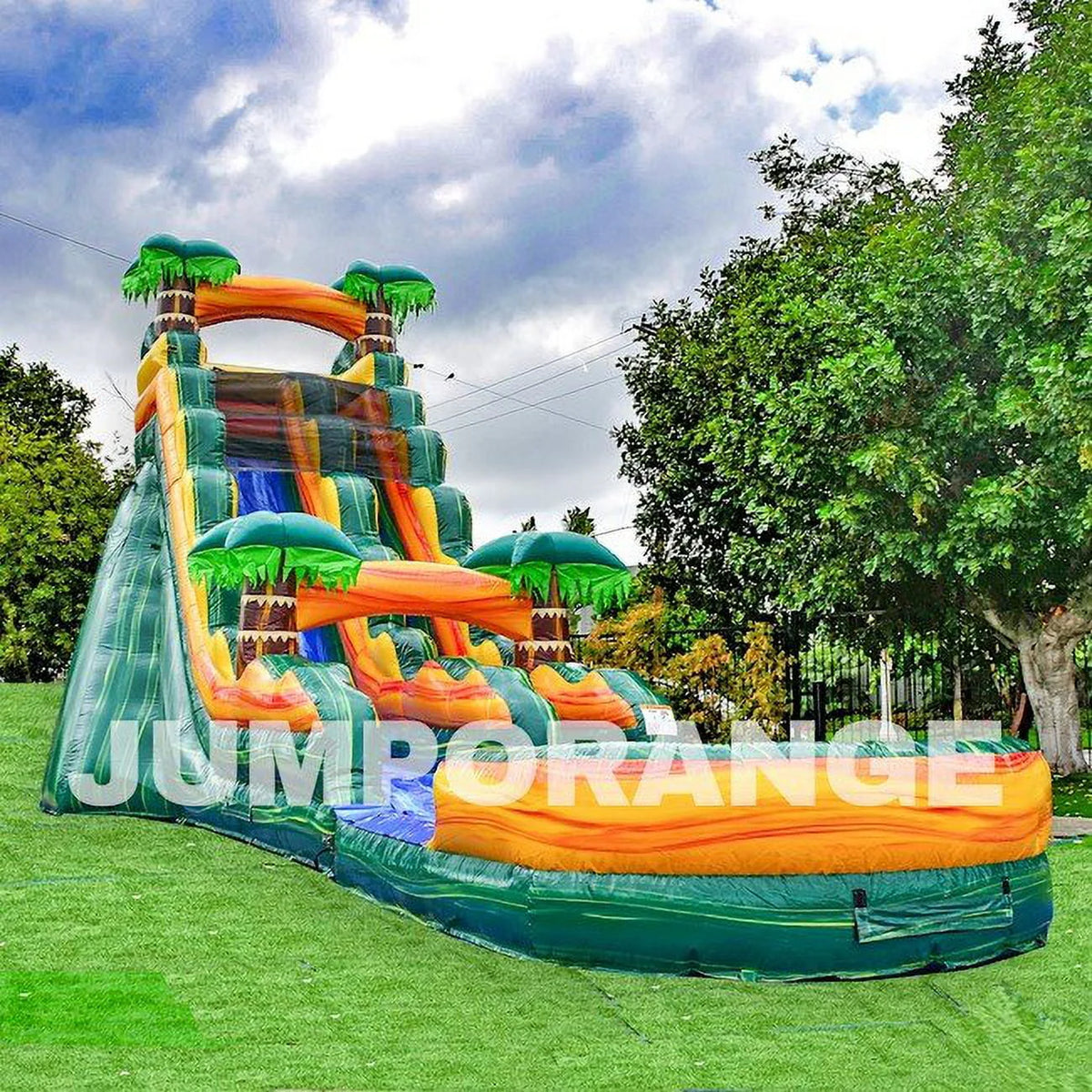 19FT Inflatable Water Slide with Detachable Pool I5722