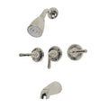 Satin Nickel Tub and Shower Faucet V528