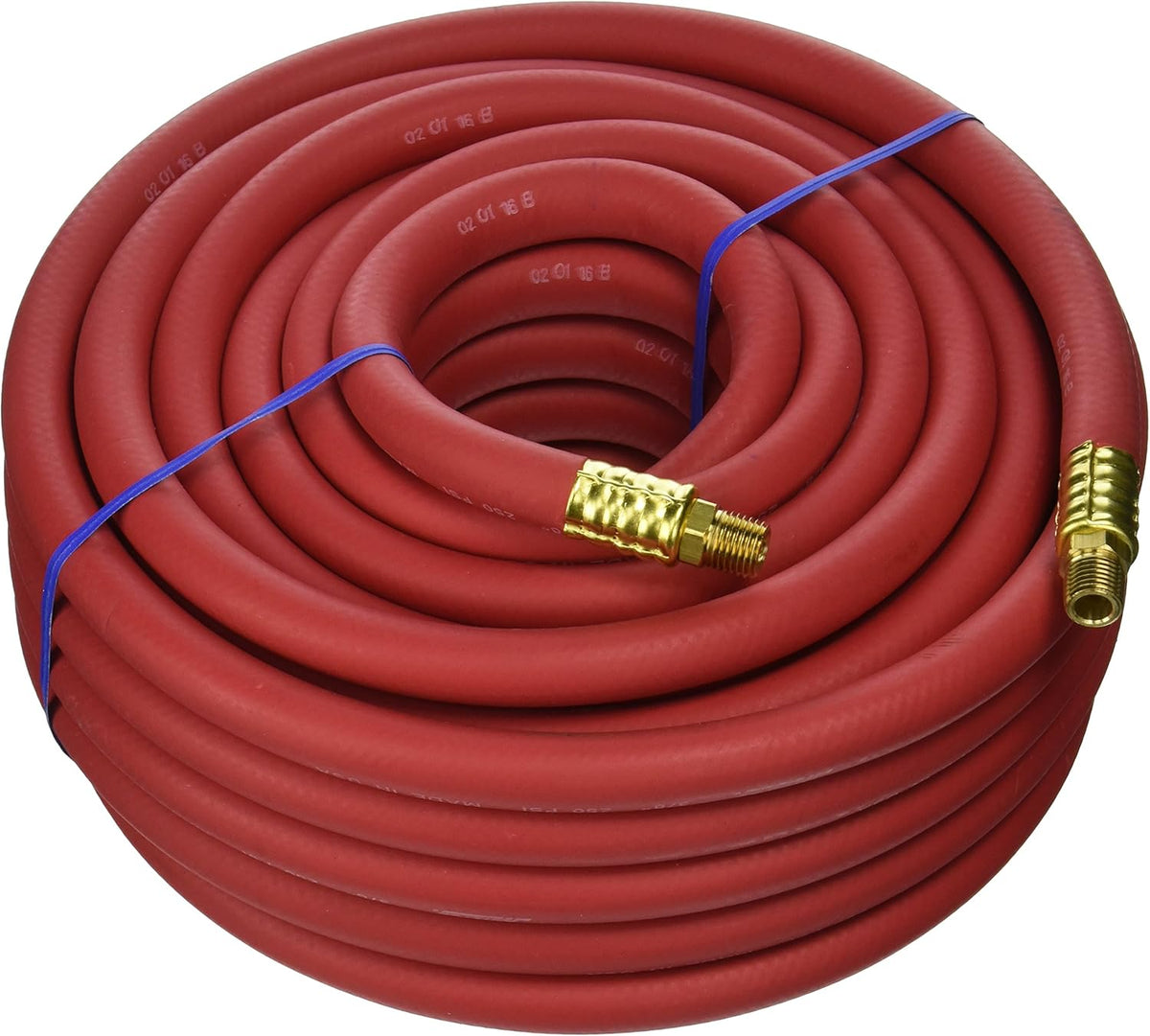 50 Foot EPDM 3/8" ID Rubber Air Hose Pack of 2 D6011