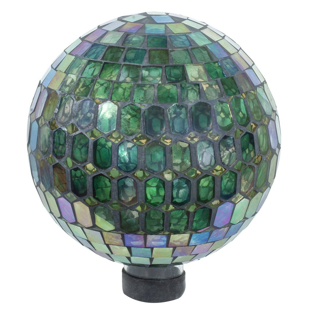 Rainbow Prismatic Mosaic Gazing Globe Z145