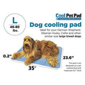 Sage Gray Self Cooling Pet Pad D21693