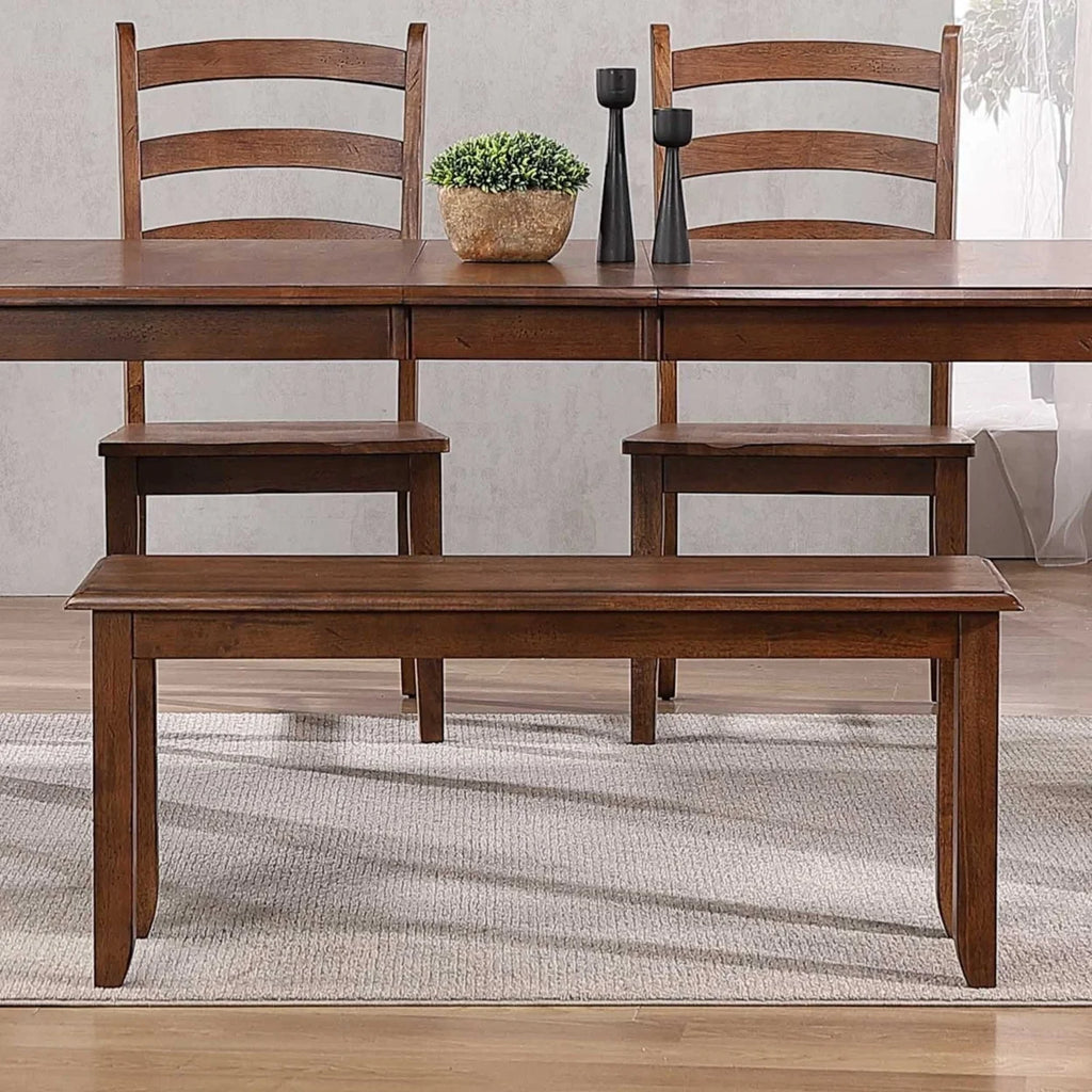 Brown Dining Bench B555