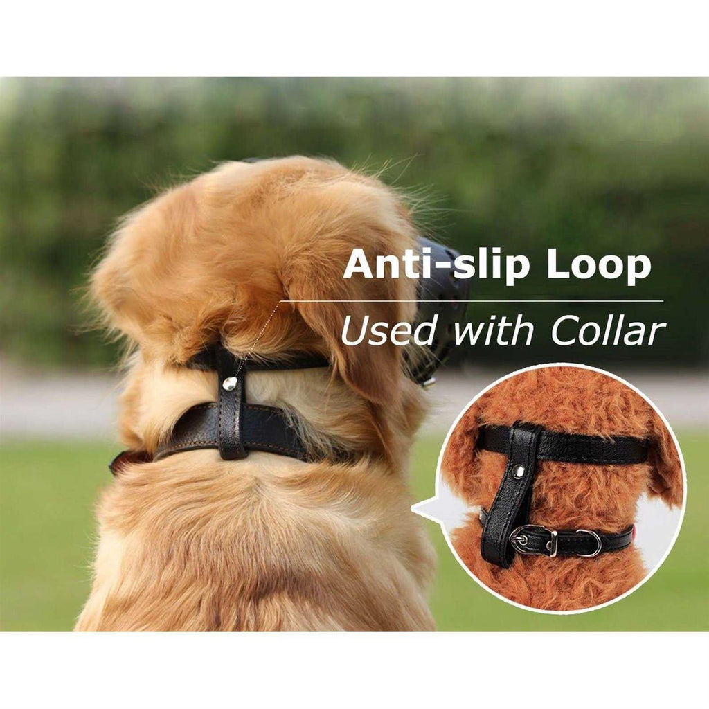 Leather Dog Muzzle E124