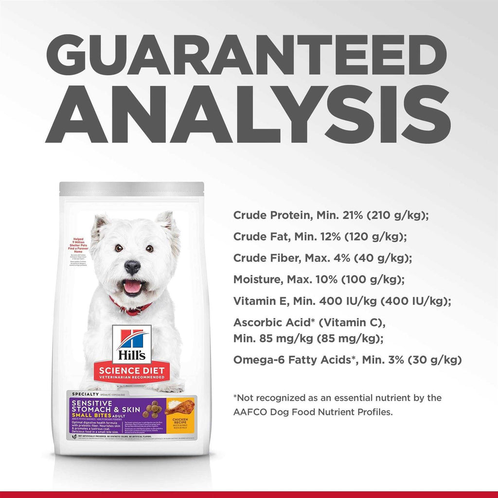 Adult Sensitive Stomach & Skin Small Bites Dry Dog Food G186365