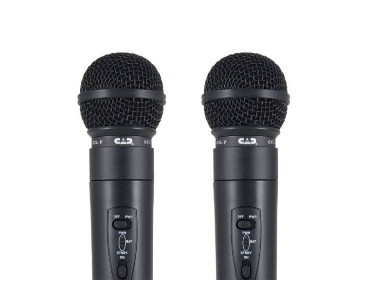 VHF Wireless Dual Dynamic Handheld Microphone System I53652