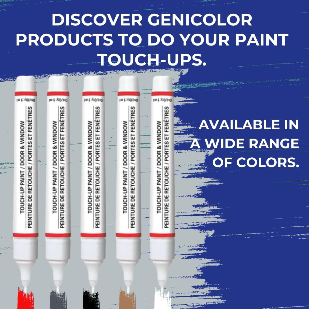 White Touch-up Paint Pen for PVC Metal Aluminum B17186