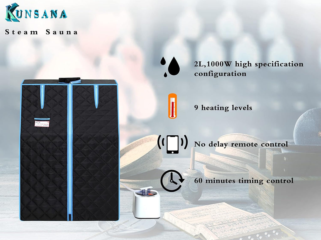 Steam Sauna Tent with 2L 1000 Watt Steam Generator G189