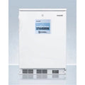 White Built-in or Freestanding All-Refrigerator with Front Lock and Digital Temperature Display O320