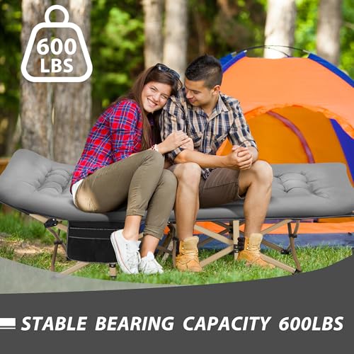 Folding Camping Cot with Large Pocket V8316