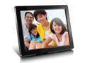 12" Hi-Res Digital Photo Frame with 4GB Memory and Remote, Black Y9384
