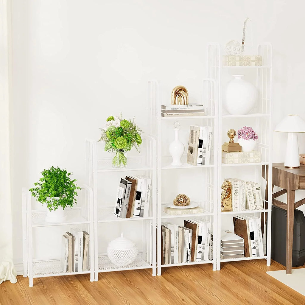 White 3 Tiers Bookshelf Storage Shelf X268