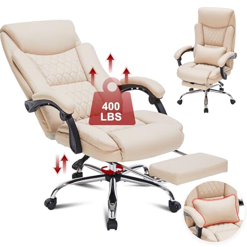 Khaki Reclining Ergonomic Office Chair A413831