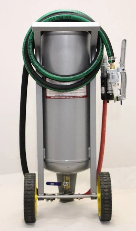 100 lb Pressure Fed Abrasive Sand Blaster J22462