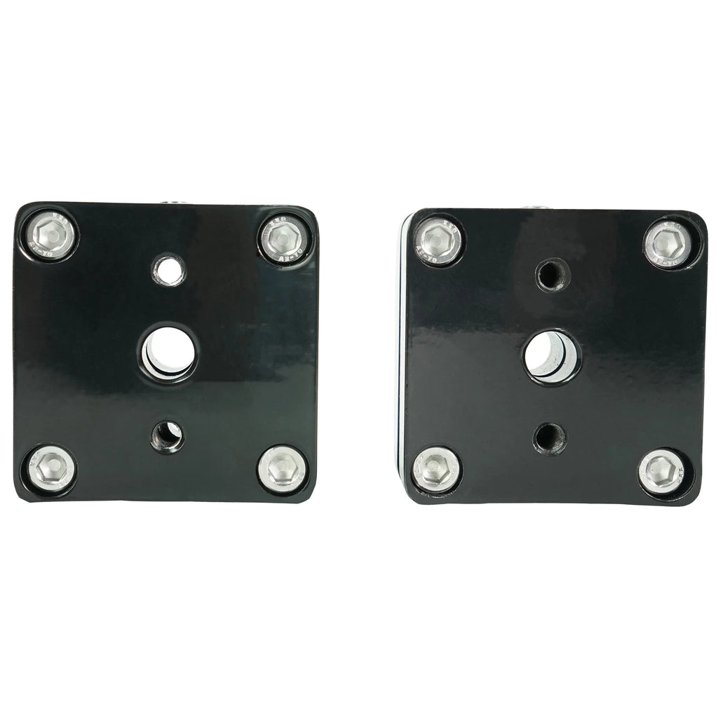 8" LED 900w 360° Swivel Black Aluminum Boat Speakers U20820