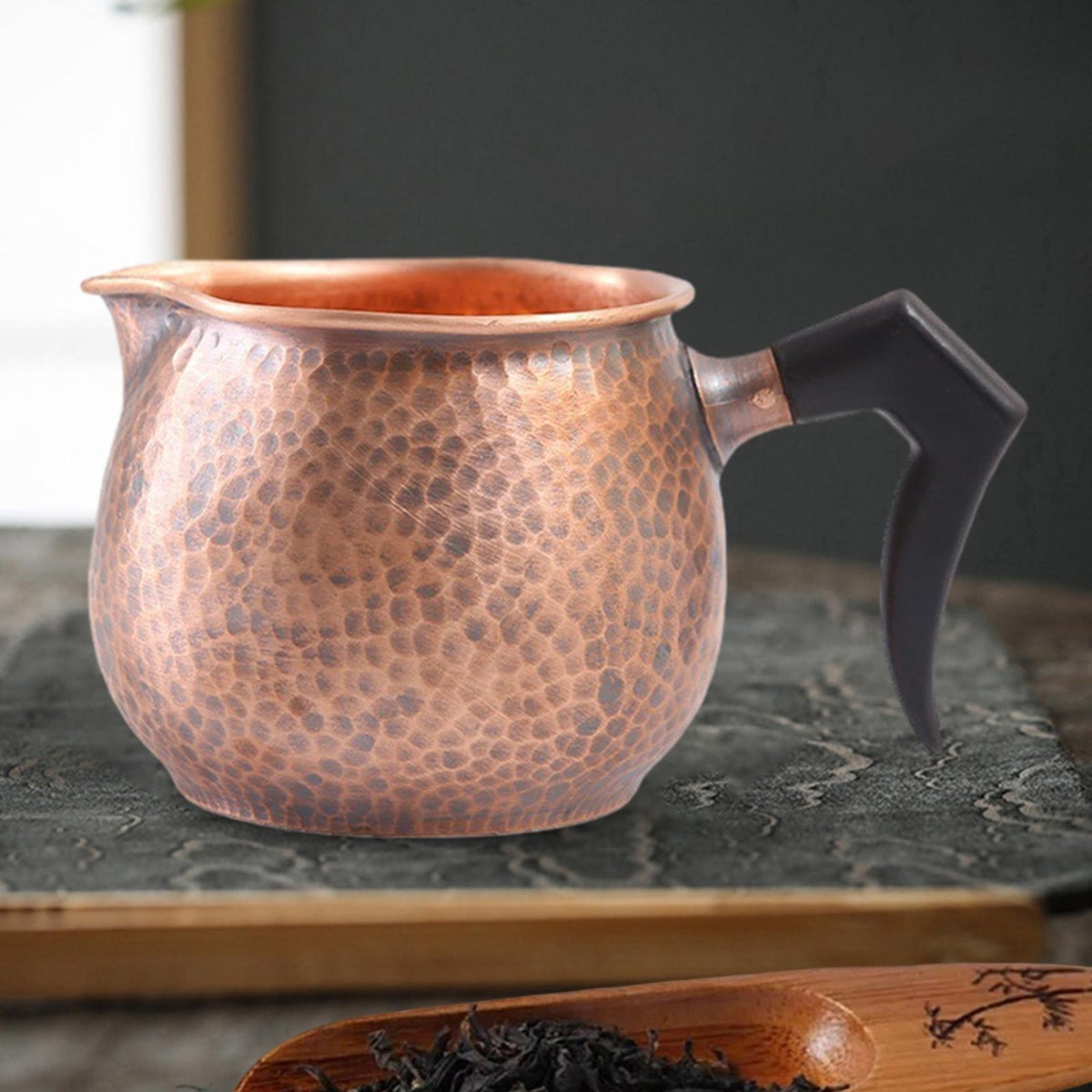 Kungfu Tea Pitcher with Wooden Handle M325