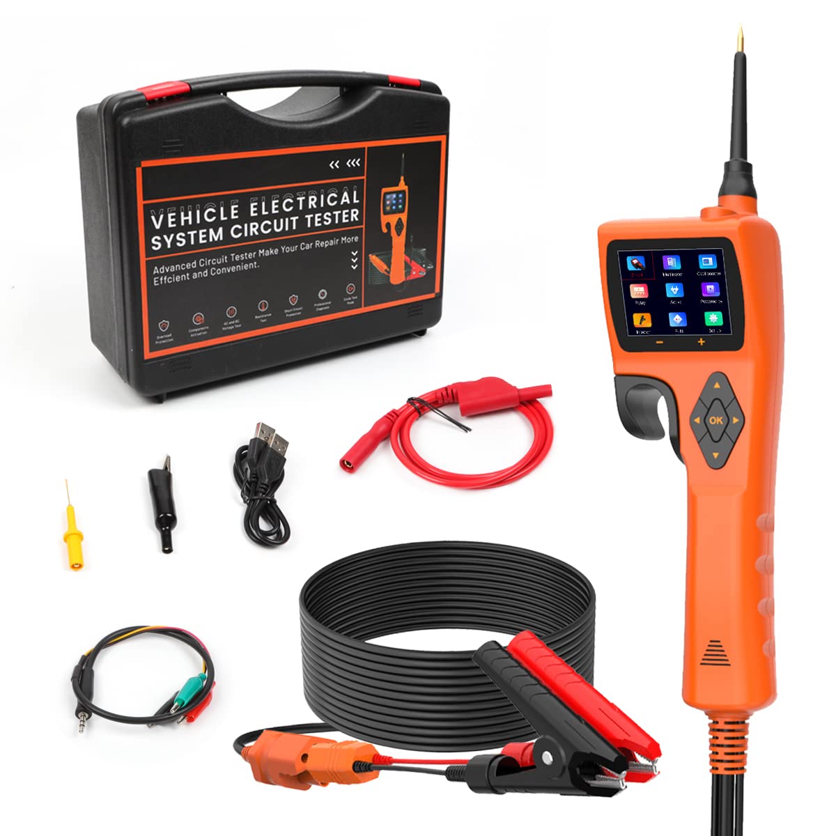 9-30V Car Circuit Tester with 20FT Test Cable N224452