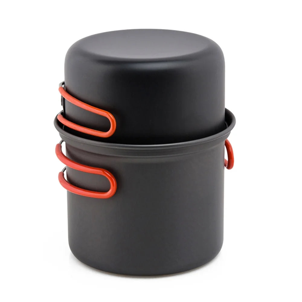 Camping Cookware Set with Cooking Pots D94794