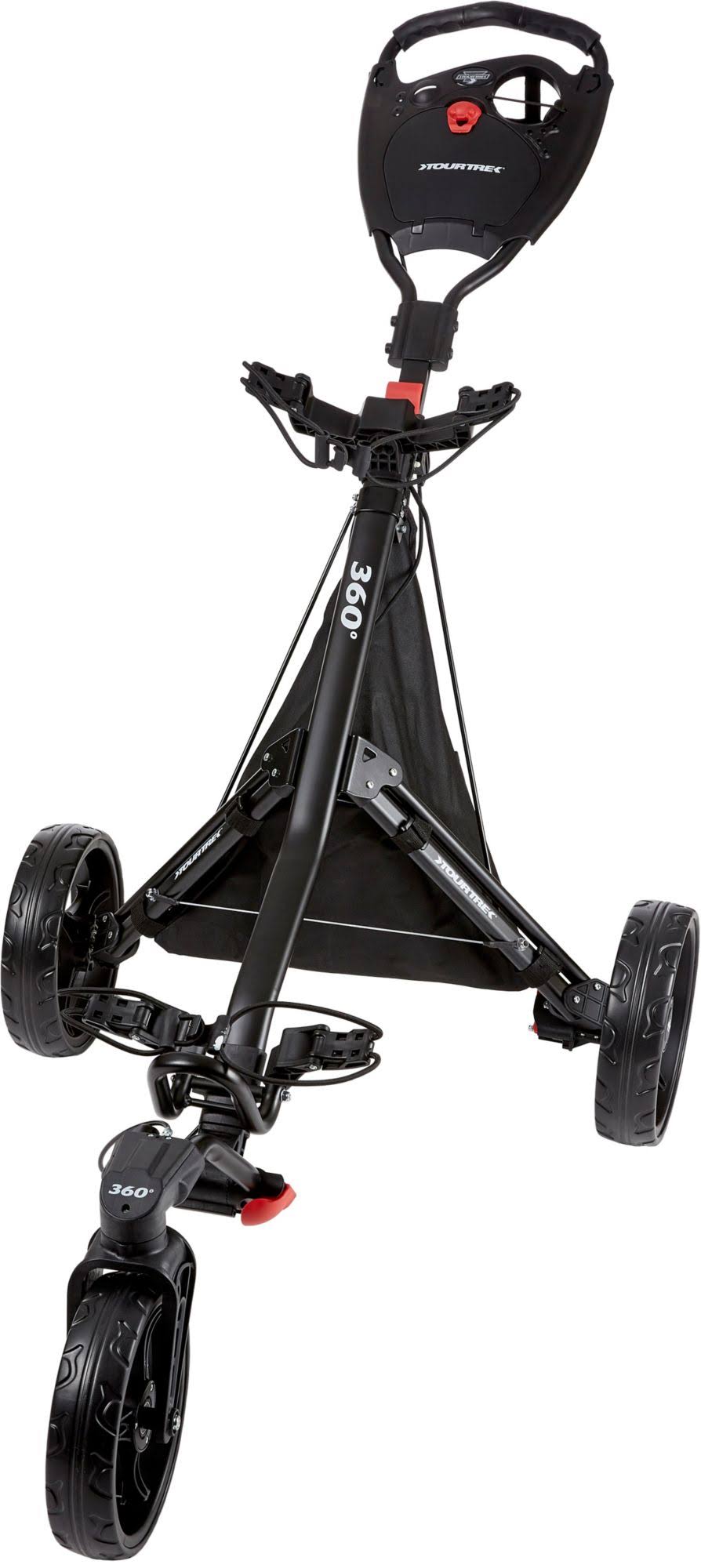Black 3-Wheel Push Cart G9759