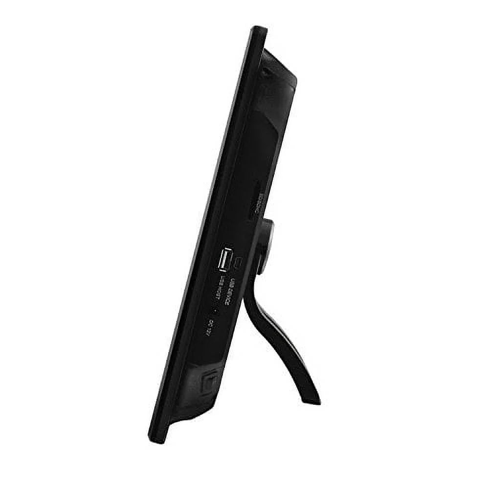 12" Hi-Res Digital Photo Frame with 4GB Memory and Remote, Black Y9384