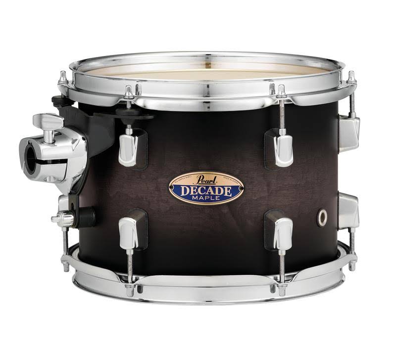 Satin Brown Burst Maple Floor Tom D7655