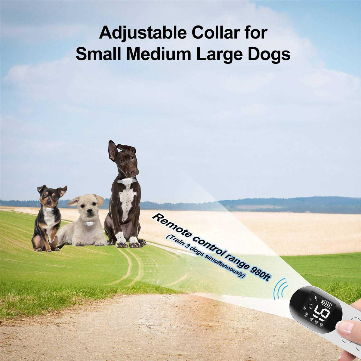 Waterproof Remote Dog Training Collar T569939