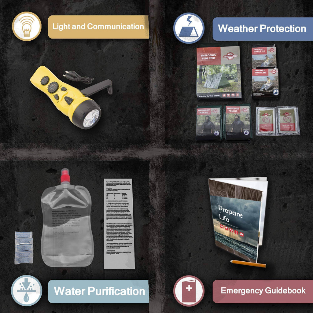 2-Person Urban Survival Bug-Out Bag Q970