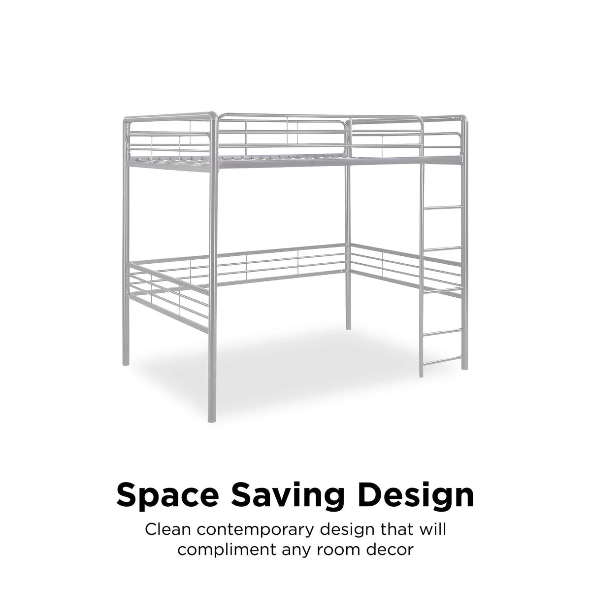 Full Metal Loft Bed N474
