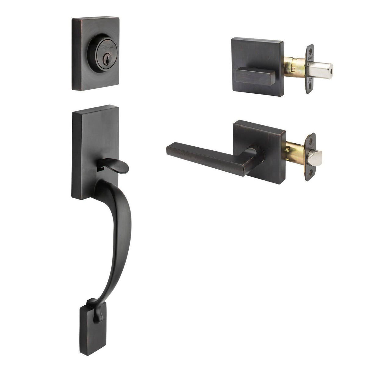 Single Cylinder Handleset with Lever U973733