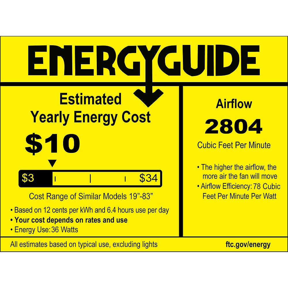 Matte White Ceiling Fan E5171