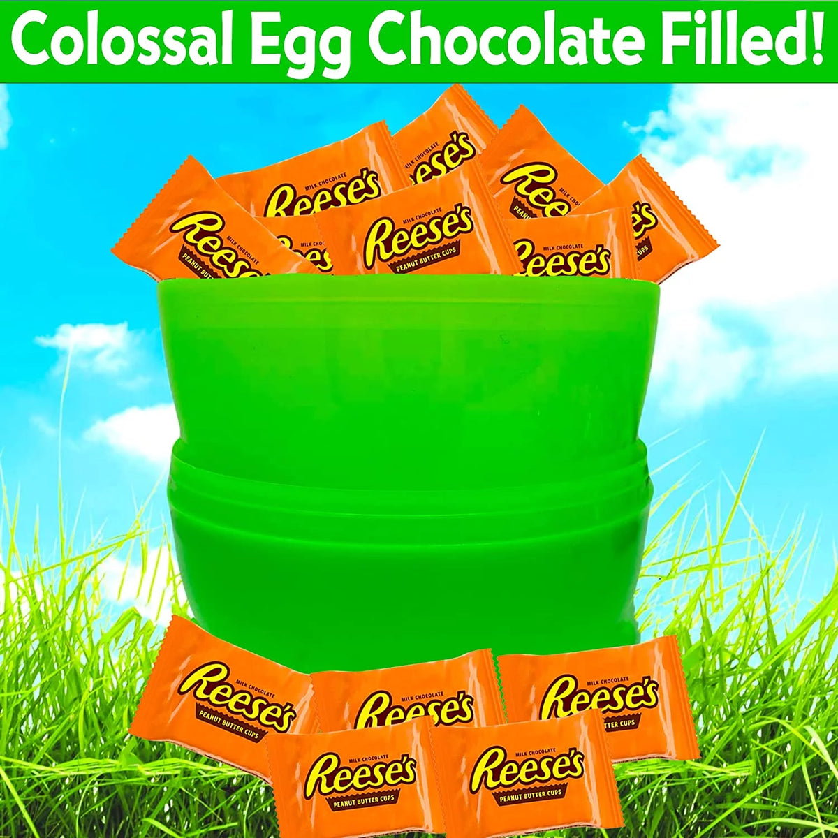 Colored Easter Egg with 1 Lbs of Chocolate X144