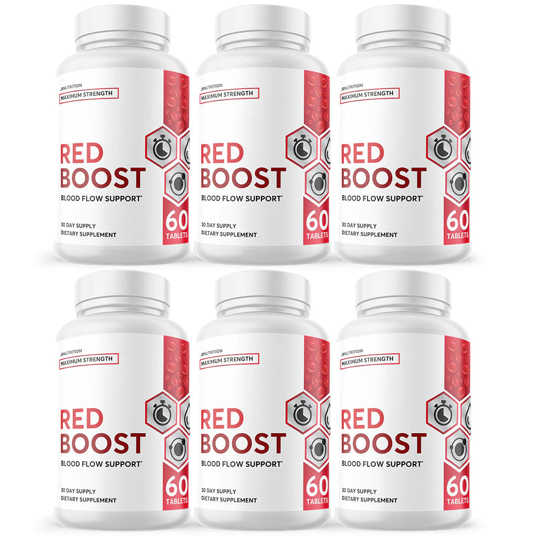 Blood Flow Support Dietary Supplement 60 Capsules 6 Pack M840259