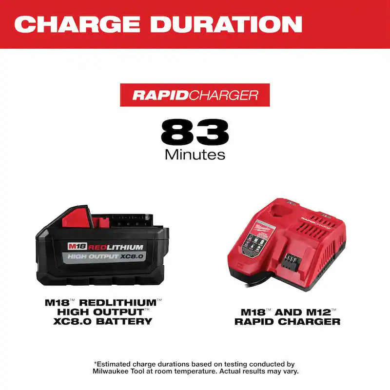 18-Volt Lithium-Ion Starter Kit with 8.0Ah Battery and Rapid Charger H337794