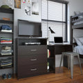 Espresso 3 in 1 Media Dresser and Desk Combo H391567