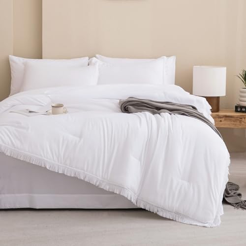 Beige Full Size 7 Piece Comforter Set with Sheets X384