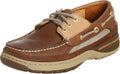 Tan 3-Eye Boat Shoe U34294