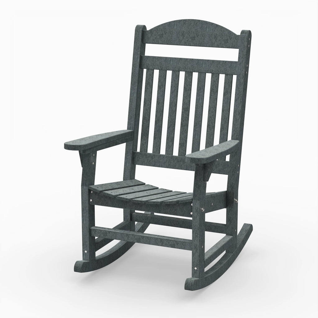 Dark Gray Weather Resistant Rocking Chair M158774
