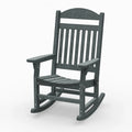 Dark Gray Weather Resistant Rocking Chair M158774