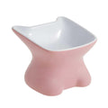 Elevated Ceramic Cat Bowl L313230