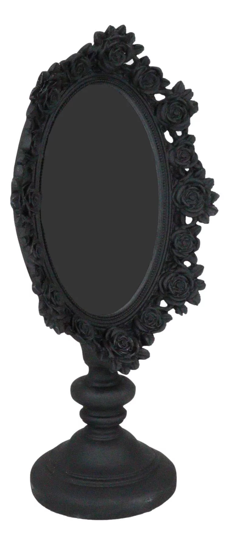 Black Floral Vanity Dresser Table Mirror P515278