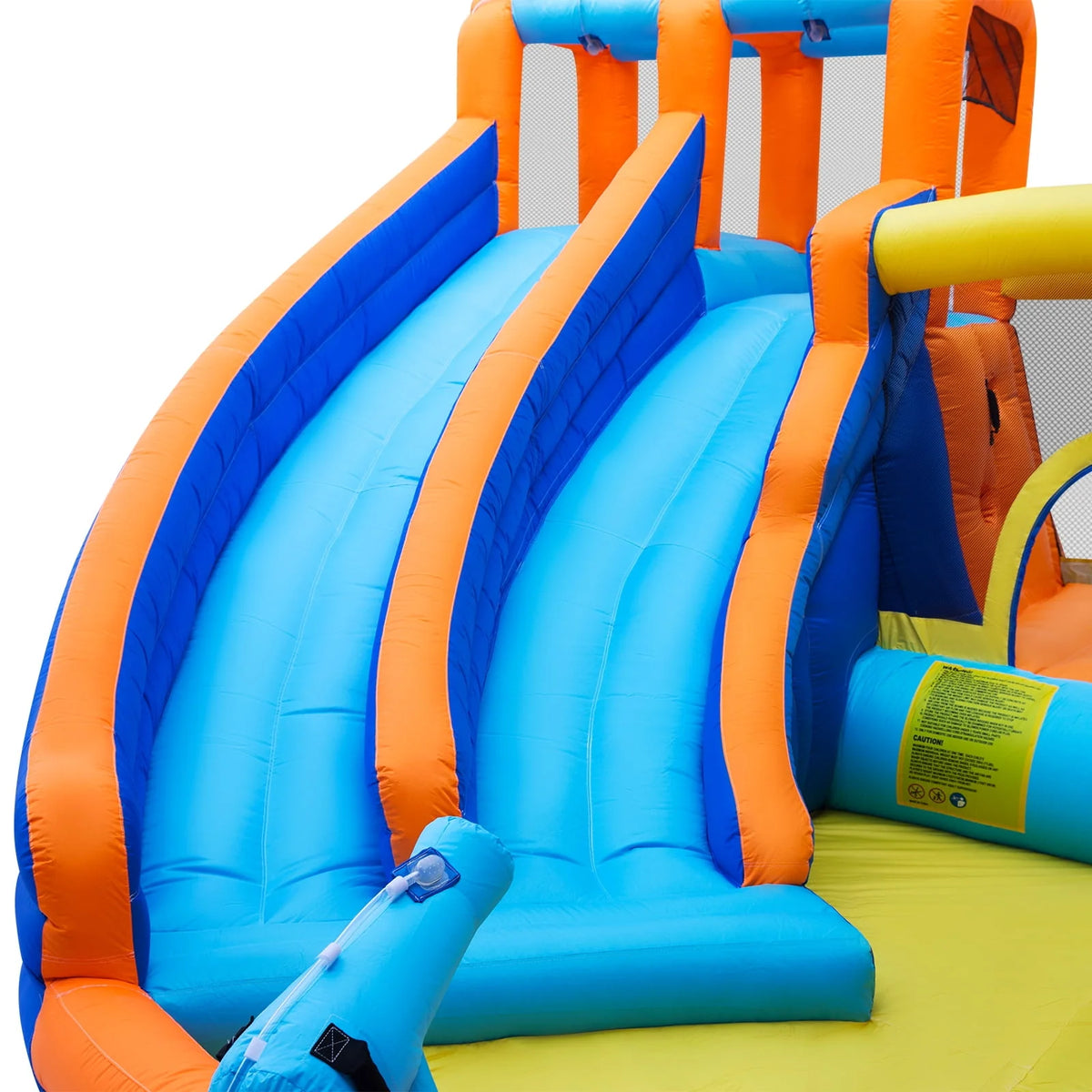 Kids Inflatable Water Slide Bouncer with Pool and Climbing Wall A5564