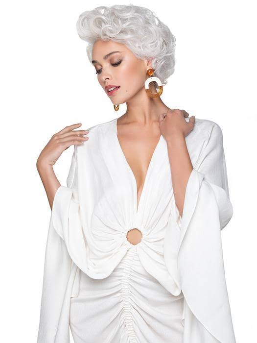1B/BURG Synthetic Lace Front Wig I12580