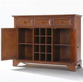 Classic Cherry Buffet Server Sideboard Cabinet S42084
