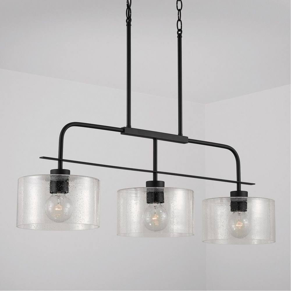 3 Light Island, Brushed Nickel X208