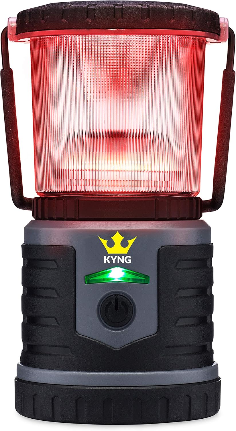 Rechargeable LED Lantern with USB Cord and Wall Plug S118576
