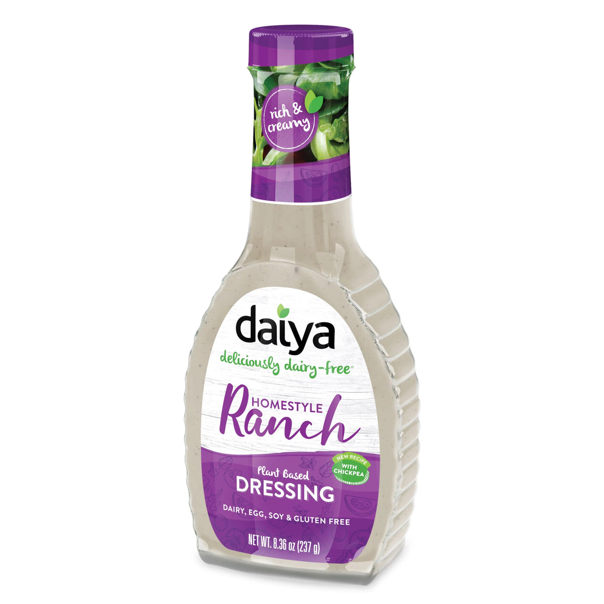 8.36 oz 6 Pack Vegan Ranch Salad Dressing Q9570