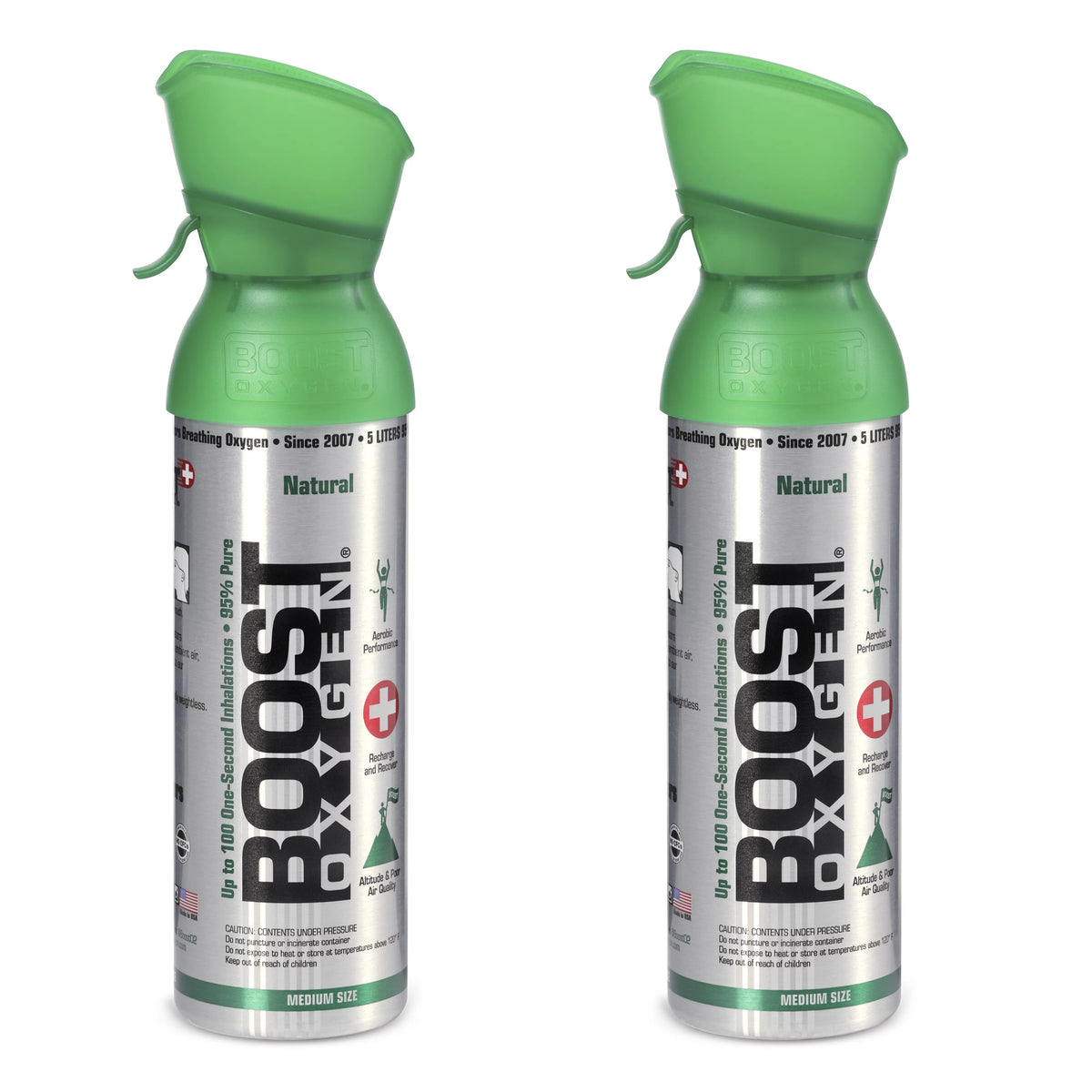 5 Liter Pure Oxygen Canister (2 Pack) O932219