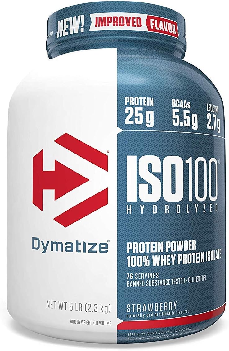 5 lbs Strawberry Whey Protein Isolate O57498