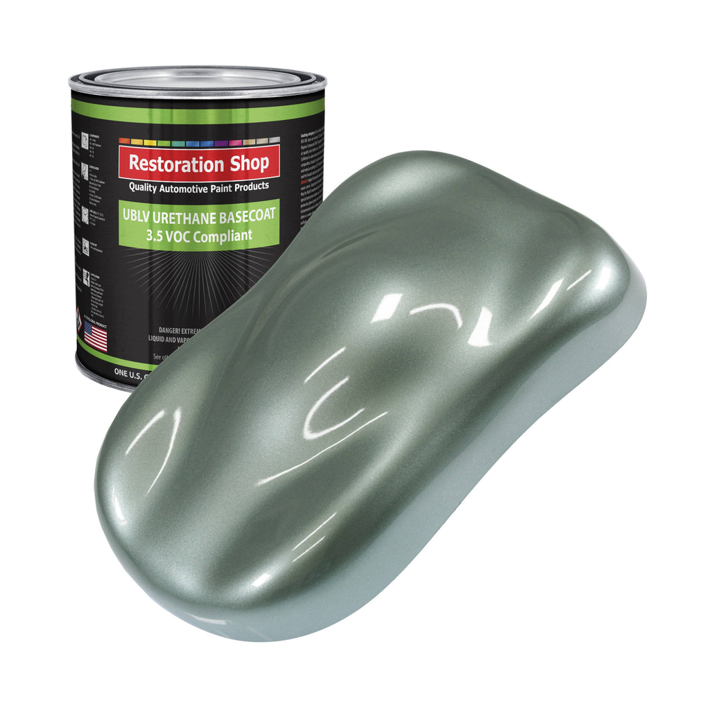 Slate Green Metallic 1 Gallon Low VOC Urethane Basecoat Car Auto Body Paint A288961