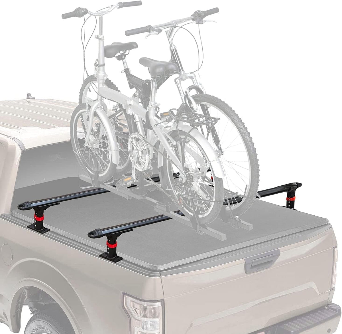 Aluminum Truck Bed Crossbars 2 Bars Set T983