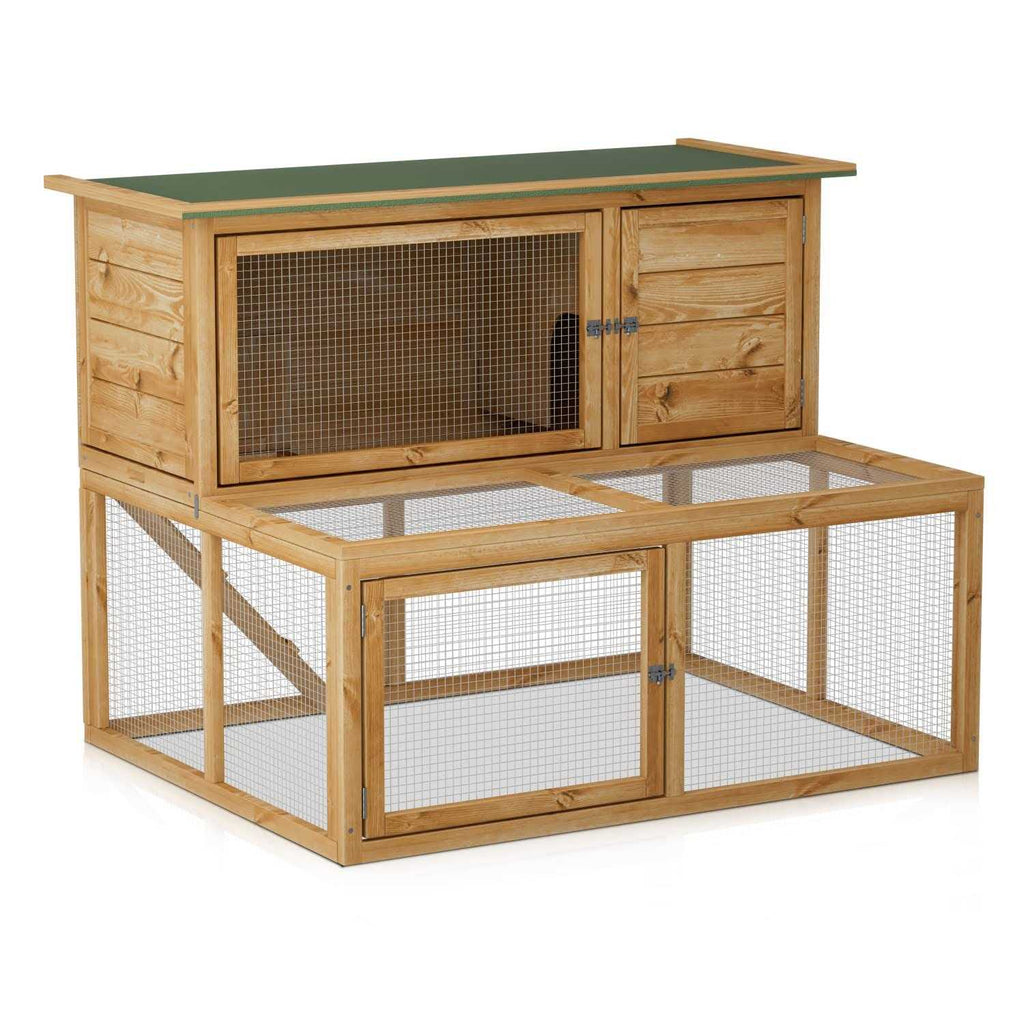 Outdoor Chicken Coop with 3 Access Areas A282223